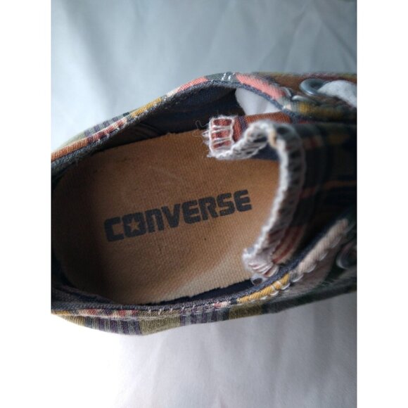 Converse Chuck Taylor All Star Mens 4 Womens 6 Multicolor Plaid Low Top  Shoes - Picture 5 of 9
